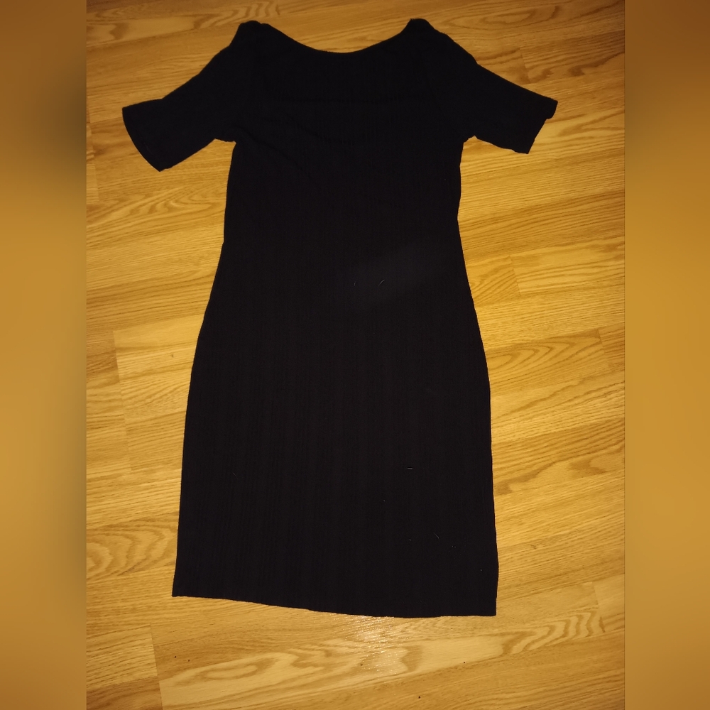 Old Navy Small Maxi Black Dress With Low Back NWOT